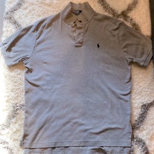 Polo by Ralph Lauren mens gray Polo shirt